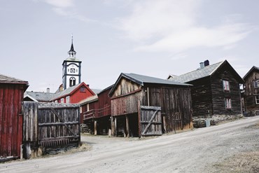 Fasaden av Erzscheidergården