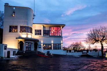 Fasaden til Ekebergrestauranten