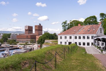 Uteplass på Festningen Restaurant